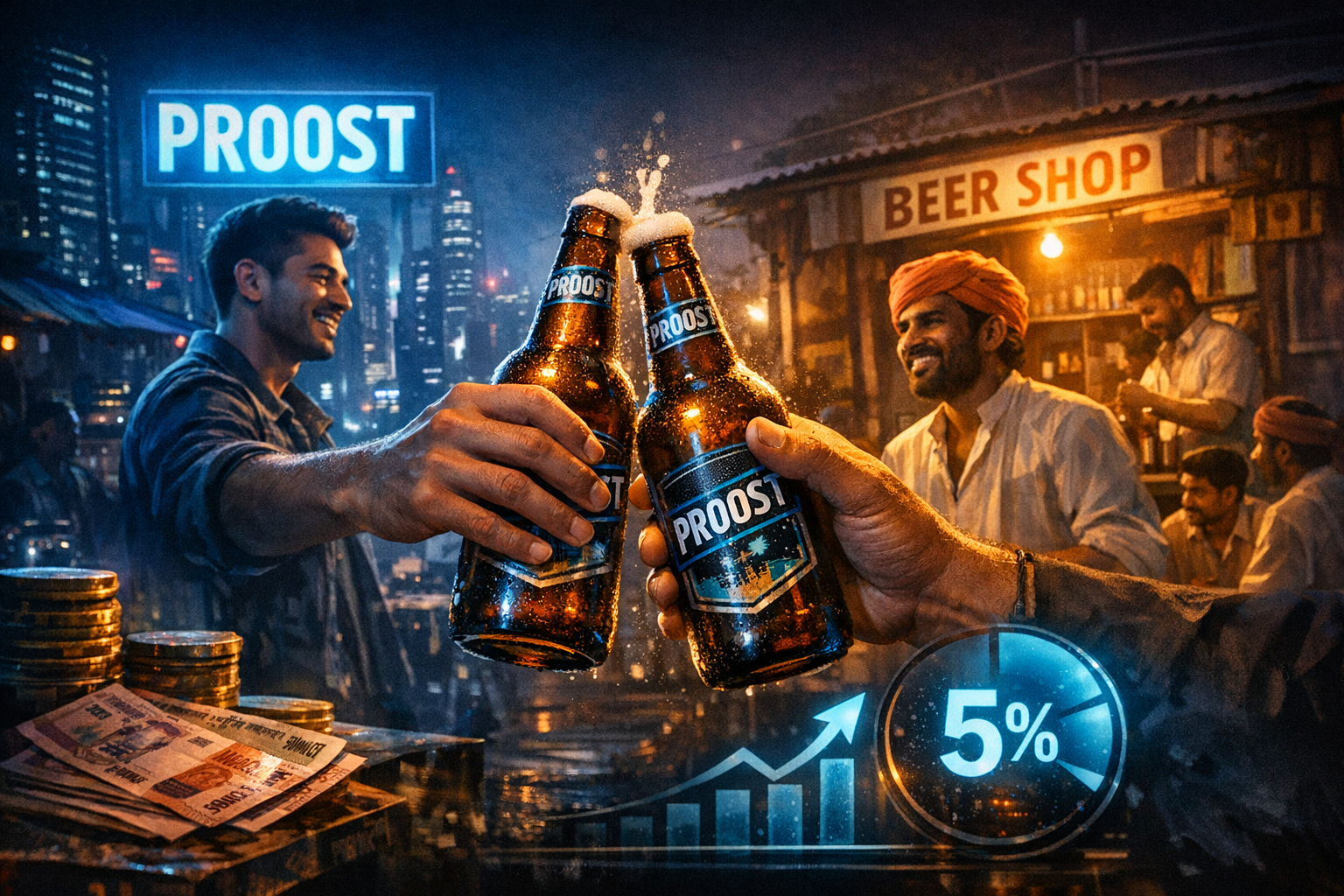 Proost Targets 5 Percent Indian Beer Market Share with Affordable Quality Focus